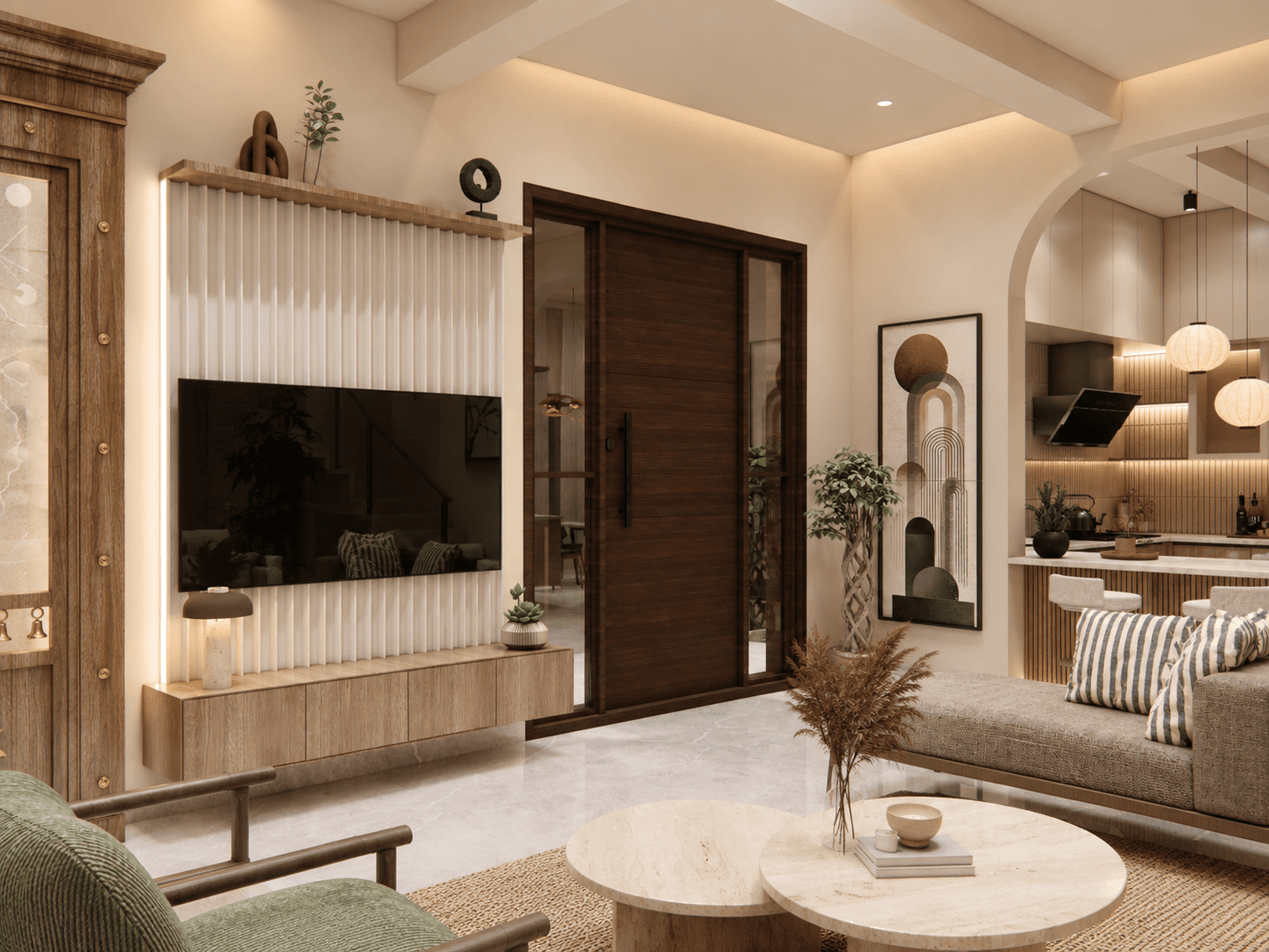 Modern Scandinavian - Living room